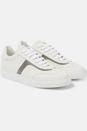Brunello Cucinelli Monili leather sneakers