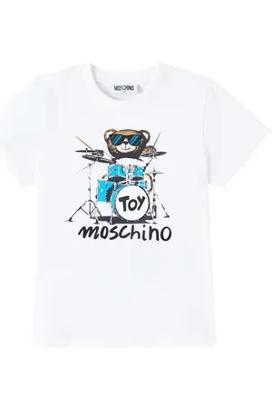 Moschino Printed cotton T-shirt