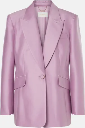 ZIMMERMANN Tailored wool and silk jacket
