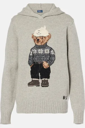 Ralph Lauren Polo Bear wool and cashmere hoodie