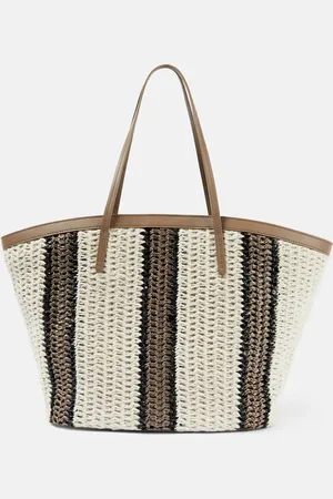Brunello Cucinelli Medium crochet tote bag