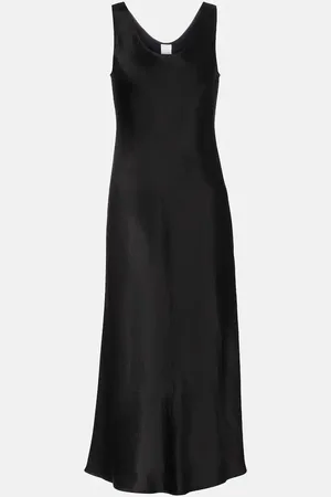 Max Mara Talete satin midi dress