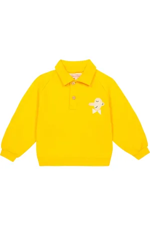 The Animals Observatory Seahorse printed cotton sweater