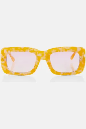 The Attico X Linda Farrow Marfa rectangular sunglasses