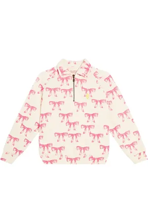 The Animals Observatory Seahorse cotton polo sweater
