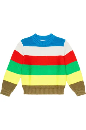Stella McCartney Striped cotton and wool sweater