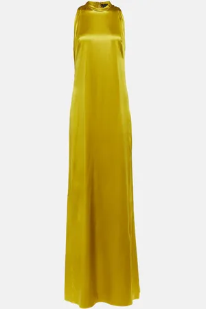 Max Mara Hoyo silk satin gown
