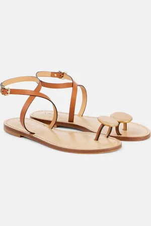 AMANU Kigali embellished leather sandals