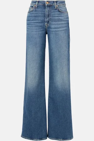 7 for all Mankind Lotta high-rise wide-leg jeans