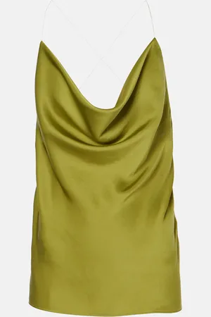 Y / PROJECT Evergreen Invisible Strap satin camisole