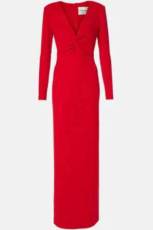 Roland Mouret Gathered cady gown