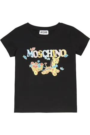 Moschino Logo cotton-blend T-shirt