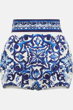 Dolce & Gabbana Printed cotton shorts
