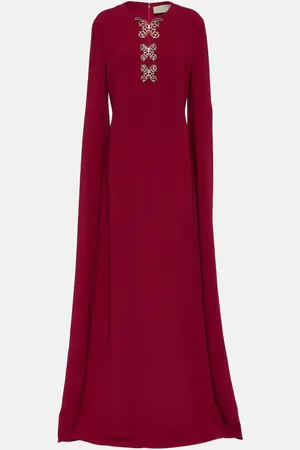 Elie saab Embellished crÃªpe gown