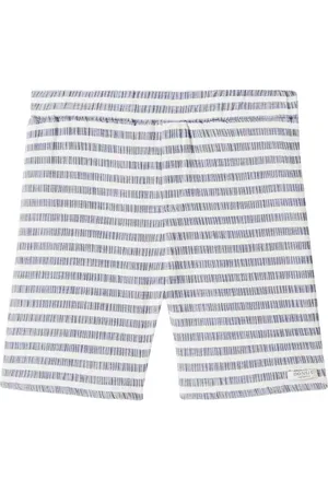 Donsje Striped cotton-blend shorts
