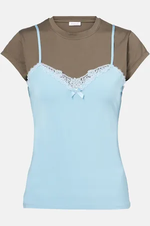 Acne Studios Layered jersey top