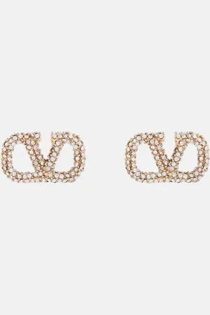 VALENTINO VLOGO embellished earrings