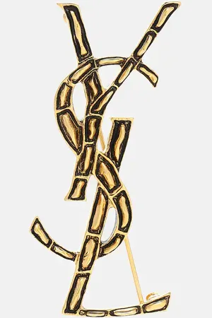 Saint Laurent Opyum YSL brooch