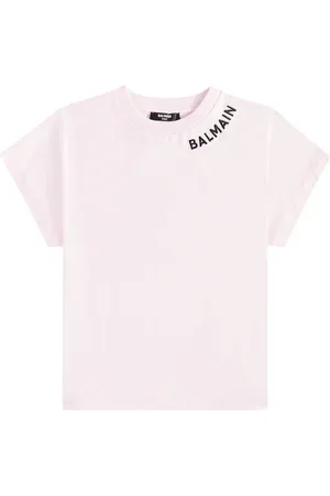 Balmain Logo cotton jersey T-shirt