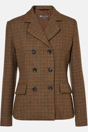 Loro Piana Lucile wool, cashmere and mohair blazer