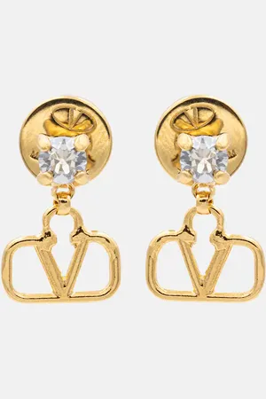 VALENTINO VLOGO embellished earrings