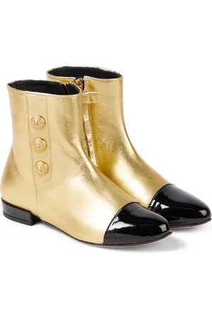 Balmain Leather ankle boots