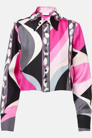 Puccini Pesci silk twill shirt