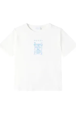 Gucci Printed cotton jersey T-shirt