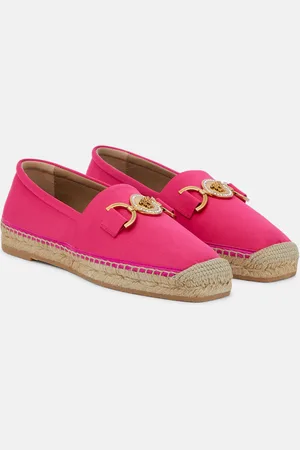 VERSACE Medusa Biggie canvas espadrilles