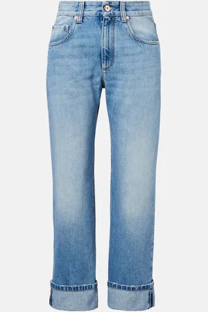 Brunello Cucinelli Low-rise straight jeans