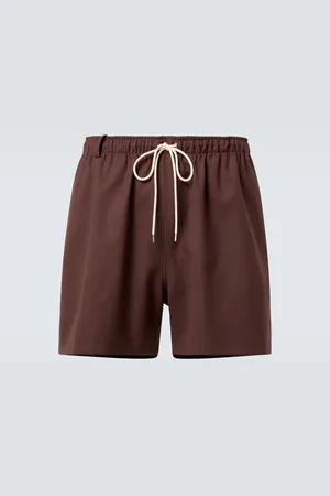 Auralee Wool and mohair shorts