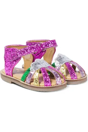 Konges Sløjd Rainbow glitter sandals