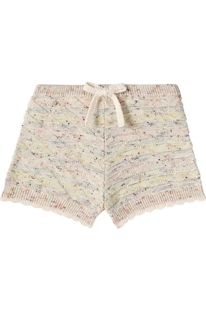 ZIMMERMANN Rhiannon knitted cotton-blend shorts