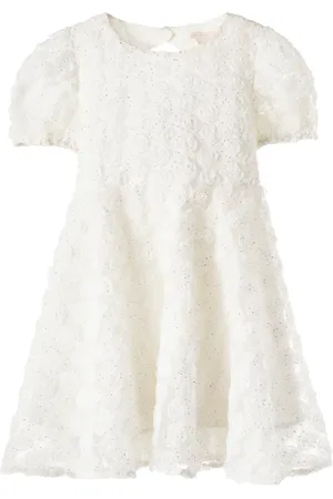 Konges Sløjd Ally glitter floral tulle dress