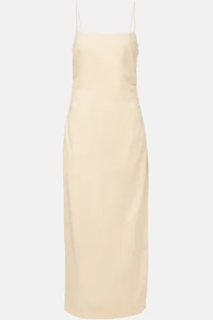 SIR Tamara linen midi dress