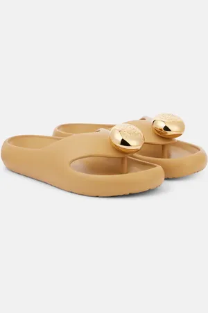 Loewe Anagram embellished thong sandals