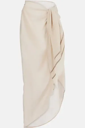 Loewe Anagram cotton beach cover-up