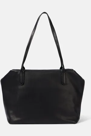 The Row Henri leather shoulder bag