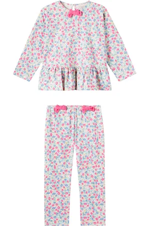 Konges Sløjd Floral cotton top and pants set