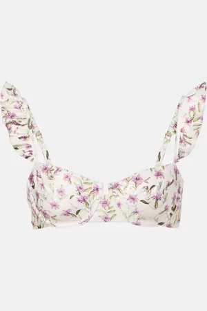 Agua by Agua Bendita Kiwi printed bikini top
