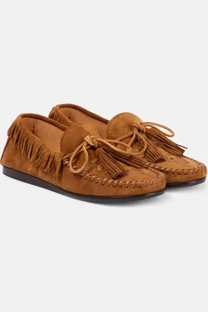 Isabel Marant Fitza fringed suede loafers