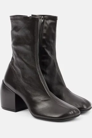DRIES VAN NOTEN Leather ankle boots