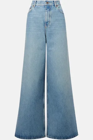 Chloé High-rise wide-leg jeans