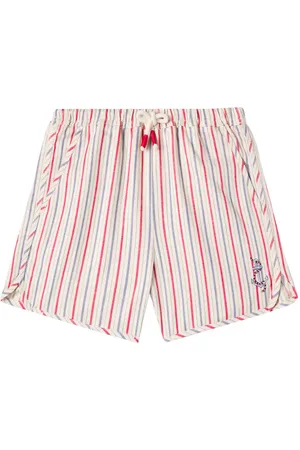 Konges Sløjd Marlon striped cotton shorts