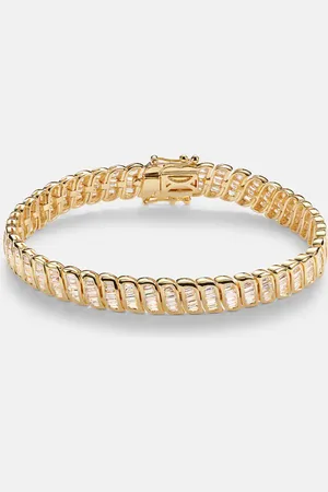 Anita 18kt gold bracelet with diamonds