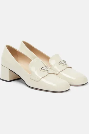 Prada Patent leather loafer pumps