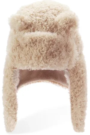Jelly Mallow Teddy Bear faux shearling hat