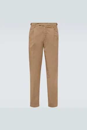 BARENA Masco Trevo mid-rise cotton gabardine chinos