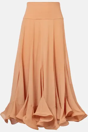 ZIMMERMANN Balance floral midi skirt
