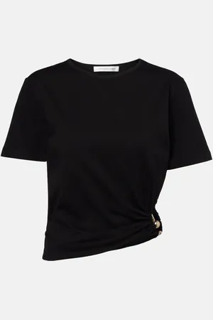 CHRISTOPHER ESBER Orbit cotton jersey crop top